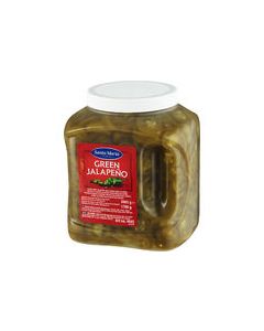 Grön jalapeño chili från Santa Maria, bild på förpackningen