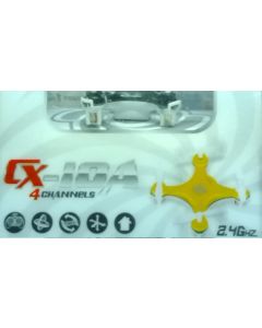 Miniquad Cheerson CX-10A 2,4 GHz med handkontroll (mode 2)