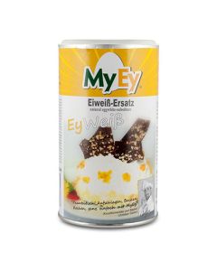 Äggviteersättning från MyEy, bild på förpackningen